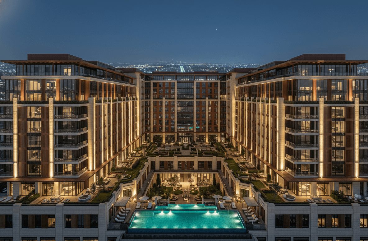 Arzuna panoramic showcase